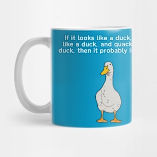 Looks like a duck Mug